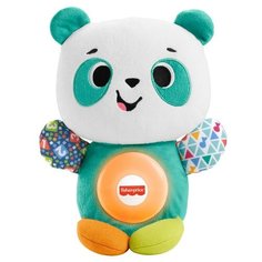 Развивающая игрушка Fisher-Price Linkimals Панда (GRG71), белый/голубой