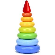 Пирамидка Росигрушка Собирайка 9649