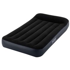 Надувной матрас Intex Pillow Rest Raised Bed Fiber-Tech (64146) темно-синий