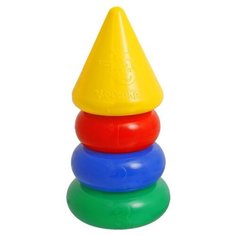 Пирамидка-сортер Крошка Я С конусом 1182510