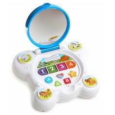 Интерактивная развивающая игрушка Умный Я Волшебное зеркало (ZY159412), белый/голубой