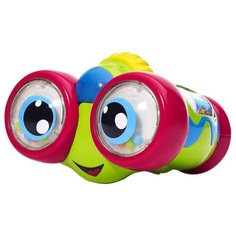 Интерактивная развивающая игрушка Chicco Бинокль, розовый/зеленый
