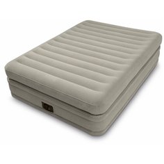 Надувная кровать Intex Prime Comfort Elevated Airbed (64446) серый