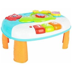 Интерактивная развивающая игрушка Winfun 2 в 1 Ocean Fun (O0852-NL), голубой/белый/оранжевый