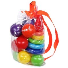 Пирамидка Росигрушка Радуга Макси 5029