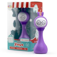 Интерактивная обучающая музыкальная игрушка-погремушка Умный зайка alilo R1 c распознаванием цветов. Арт. 61037