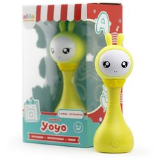 Интерактивная обучающая музыкальная игрушка-погремушка Умный зайка alilo R1 c распознаванием цветов. Арт. 61036