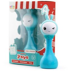 Интерактивная обучающая музыкальная игрушка-погремушка Умный зайка alilo R1 c распознаванием цветов. Арт. 61035