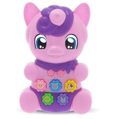 ZABIAKA игрушка развивающая "Пони Вишенка" свет. звук фиолетовая SL-02749 4378249