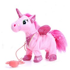 ZABIAKA Игрушка интерактивная "Единорог" ходит, со светом и со звуком 4648406