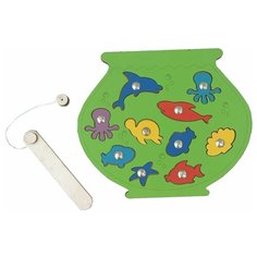 WoodlandToys Магнитная рыбалка Аквариум, 062101