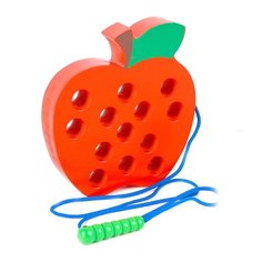 Игрушка развивающая "Яблоко" 3х18х18 см 4479094 Сима ленд