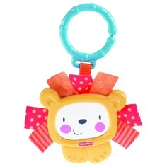 Прорезыватель Fisher-Price Львенок с зеркальцем желтый