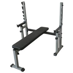 Скамья для жима лежа с подстраховкой MironFit Rk-01 (Серия РЕКОРД)