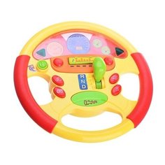Интерактивная развивающая игрушка Play Smart Штурвал, желтый/красный