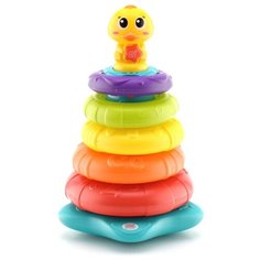 Пирамидка Play Smart Расти малыш Радужная Утя