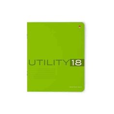 Тетради 18 листов в клетку "Utility". Набор 10 шт. Цена за 10 шт. 5 видов обложка в ассортименте Альт