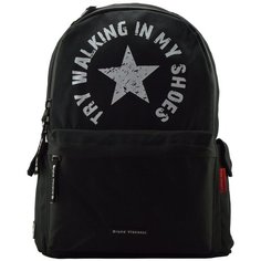 Рюкзак черный "ЗВЕЗДА" Bruno Visconti