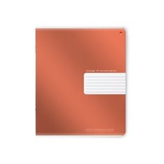 Тетради 18 листов в клетку " Премиум металлик ". Набор 10 шт. Цена за 10 шт. 4 вида обложка в ассортименте Альт