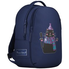 Рюкзак эргономичный синий "SWEET CAT" Bruno Visconti