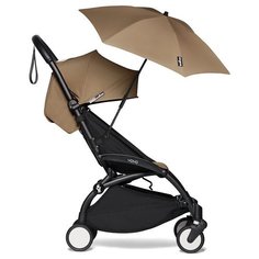 Коляска 6+ в комплекте с зонтом BABYZEN YOYO² Toffee, Черная рама