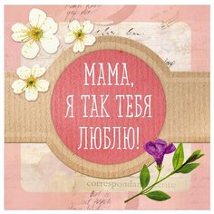 ЭКСМО Альбом-коробочка ярких воспоминаний и пожеланий. Мама, я так тебя люблю!, розовый
