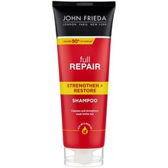 John Frieda шампунь Full Repair Strengthen + Restore укрепляющий + восстанавливающий, 250 мл