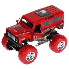 Монстр-трак ТЕХНОПАРК Road Racing (FY6018G-R), 17 см, красный