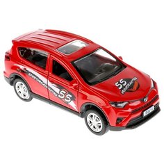Внедорожник ТЕХНОПАРК Toyota RAV4 Спорт (RAV4-S), 12 см, красный