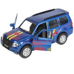 Внедорожник ТЕХНОПАРК Mitsubishi Pajero Спорт (SB-17-61-MP-S-WB), 12 см, синий