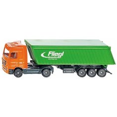 Фура Siku с полуприцепом (1796) 1:87, 15.5 см, оранжевый/зеленый