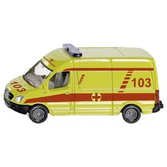 Набор машин Siku 1819RUS 1:55, белый/желтый/красный