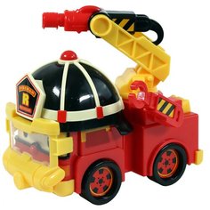 Пожарный автомобиль Silverlit Робокар Поли Рой (83394), красный/желтый/черный