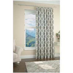 Портьеры ARCO DORO IL 201 на ленте 260 см серый