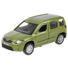 Легковой автомобиль ТЕХНОПАРК Skoda Yeti (YETI-GN), 12 см, зеленый