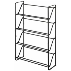 Обувница Yamazaki Frame 2391/2392 , размер (ШхГ): 53х17.5 см , цвет: черный