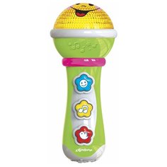 Азбукварик микрофон Маленький Музыкант зеленый