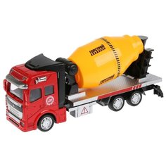 Бетономешалка ТЕХНОПАРК 2211-R2, 19 см, красный/желтый