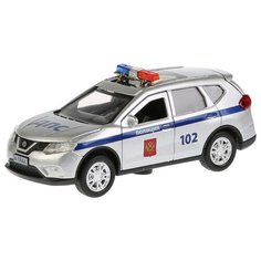 Легковой автомобиль ТЕХНОПАРК Nissan X-Trail (X-TRAIL-P-SL), 12 см, серебристый