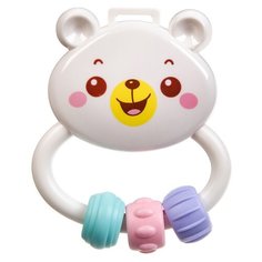 Прорезыватель-погремушка BONDIBON Baby You ВВ3209 Медвежонок белый