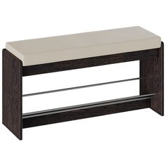 Обувница ТриЯ Тайм тип 1 / тип 2 , размер (ШхГ): 90х28 см , цвет: венге цаво/крем Triya