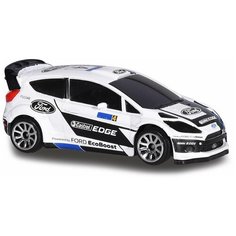 Машинка Majorette FORD FIESTA (2084009-4), 7.5 см, белый/черный