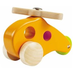 Вертолет Hape E0051_HP, 12.7 см, желтый