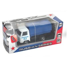 Коллекционная машинка Kaiyu Автомобиль для перевозки личного состава полиции, инерционный