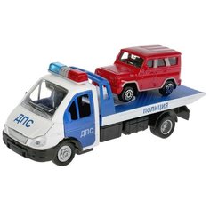 Машина инерционная Газель Эвакуатор, свет+звук, Технопарк