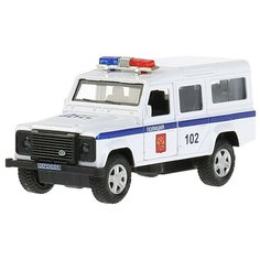 Машина Land Rover Defender Полиция 12см, Технопарк