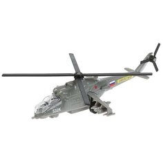 Машина Вертолет Ми-24, 15см, ТМ Технопарк