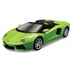 Maisto Машинка 1:24 "Lamborghini Aventador LP 700-4 Roadster" SPAL , зеленая
