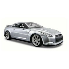 Maisto "Машинка серая - Nissan GT-R (R35) 2009г 1:24"