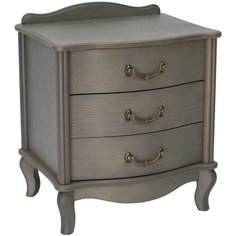 Тумбочка прикроватная Джульетта (3 ящика), Серый ясень Le Set
